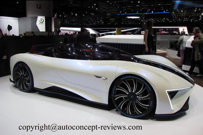 TECHRULES Ren Turbine Range Extender Electric Supercar Project